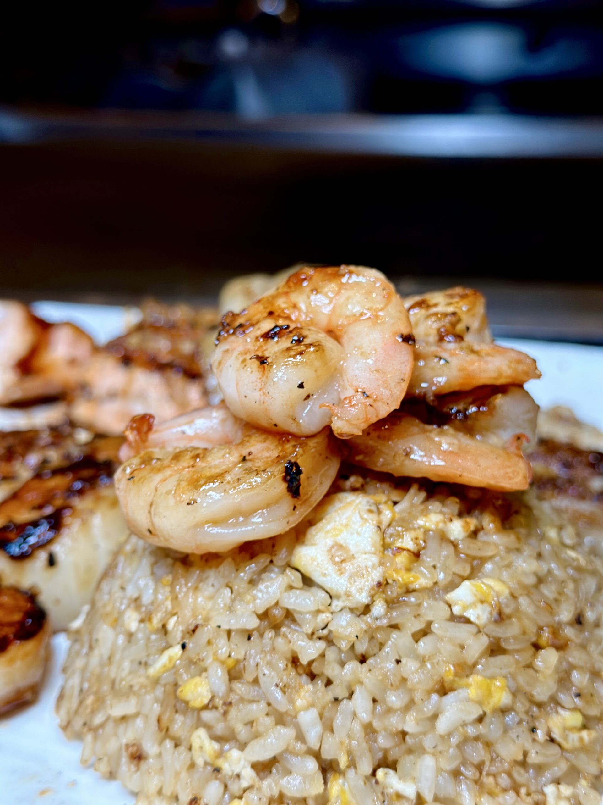 Seafood Hibachi with Fried Rice-min